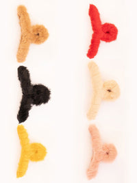 VOGUE PANASH Women Set of 6 Claw Clip