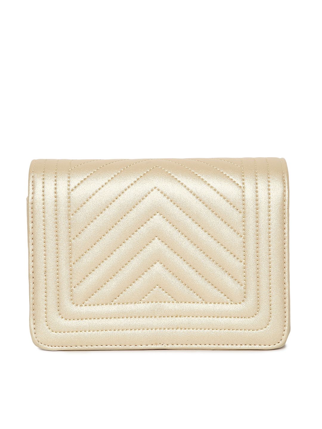 Lino Perros Gold-Toned Quilted Sling Bag