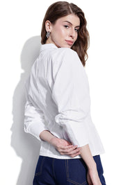 DressBerry Double Breasted CorpCore Classics Shirt Style Top