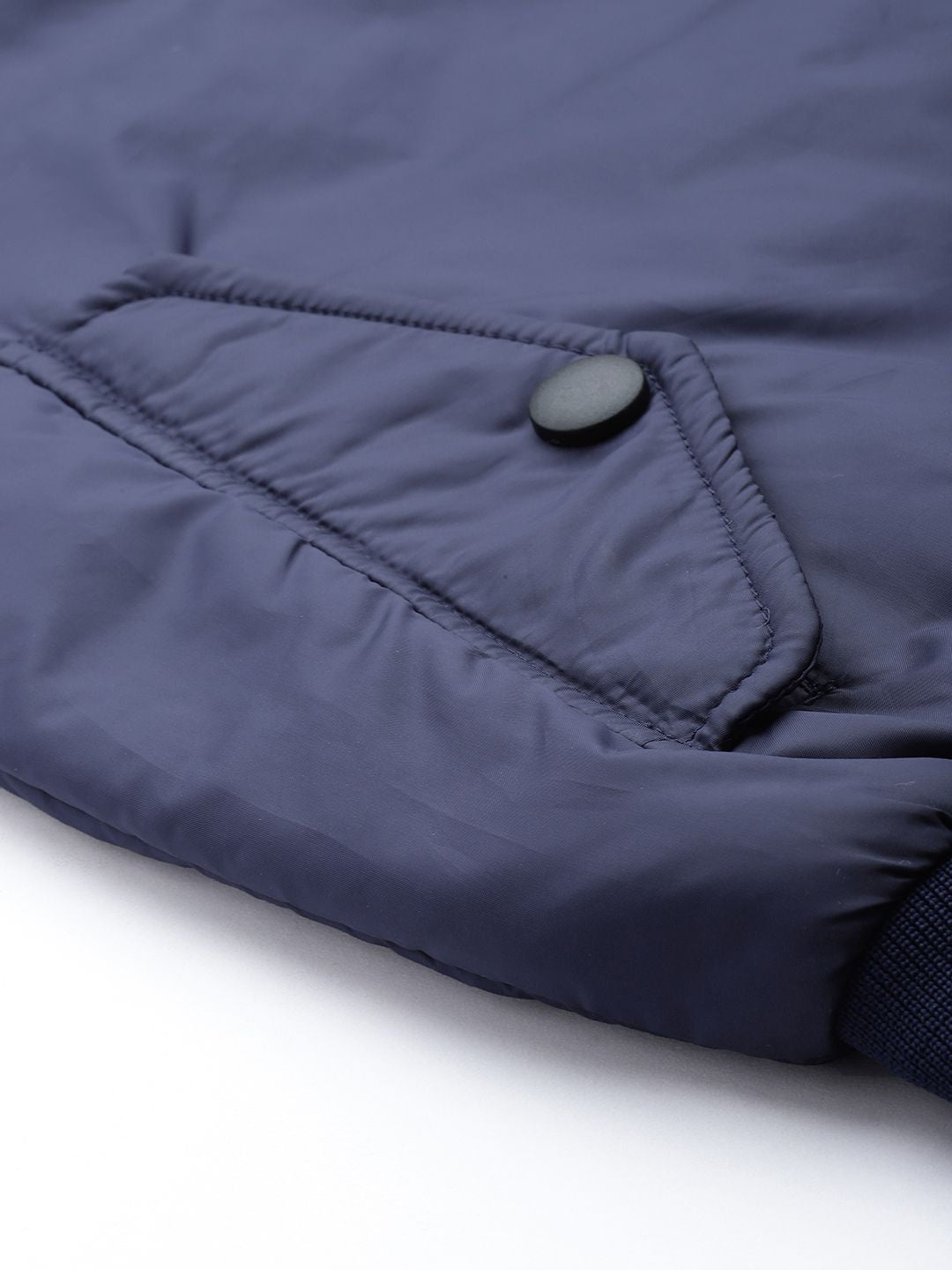 The Indian Garage Co Men Zip-Front Bomber Jacket with Slip Pockets