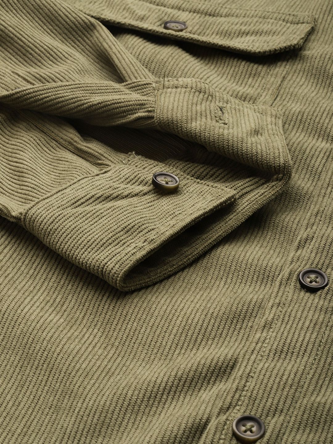 The Indian Garage Co Corduroy Casual Shirt