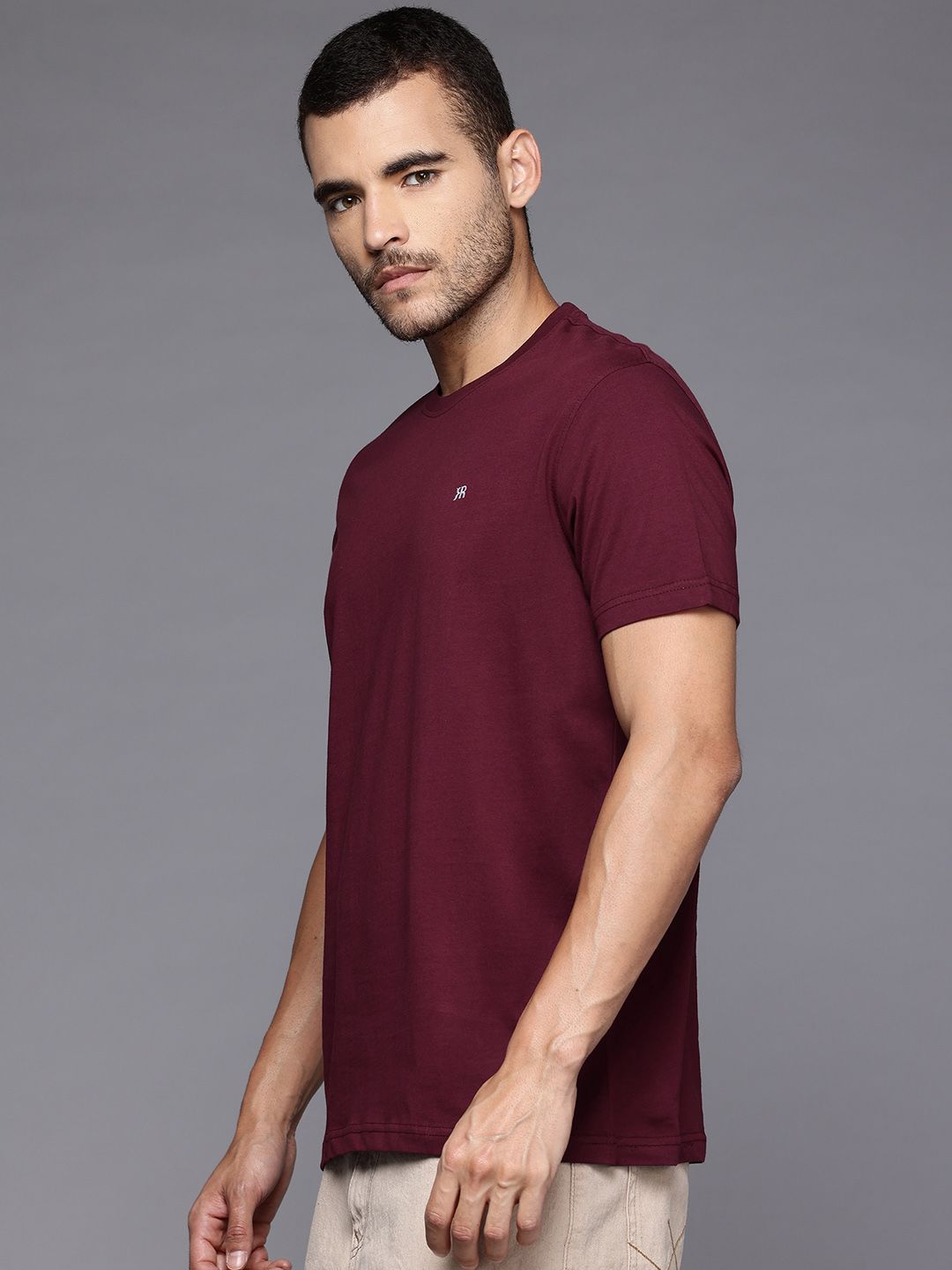 Raymond Pure Cotton Regular Fit T-shirt