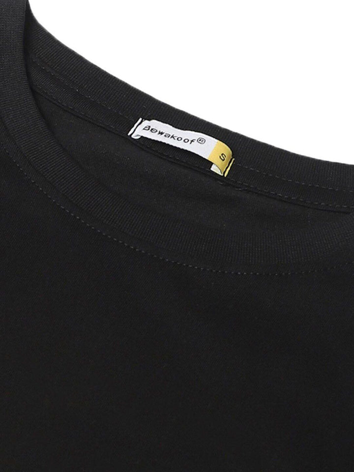 Bewakoof Women Fragile Graphic Printed Boyfriend T-shirt