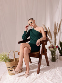 STREET 9 One Shoulder Bodycon Dress
