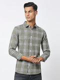 Being Human Slim Fit Tartan Checks Casual Shirt