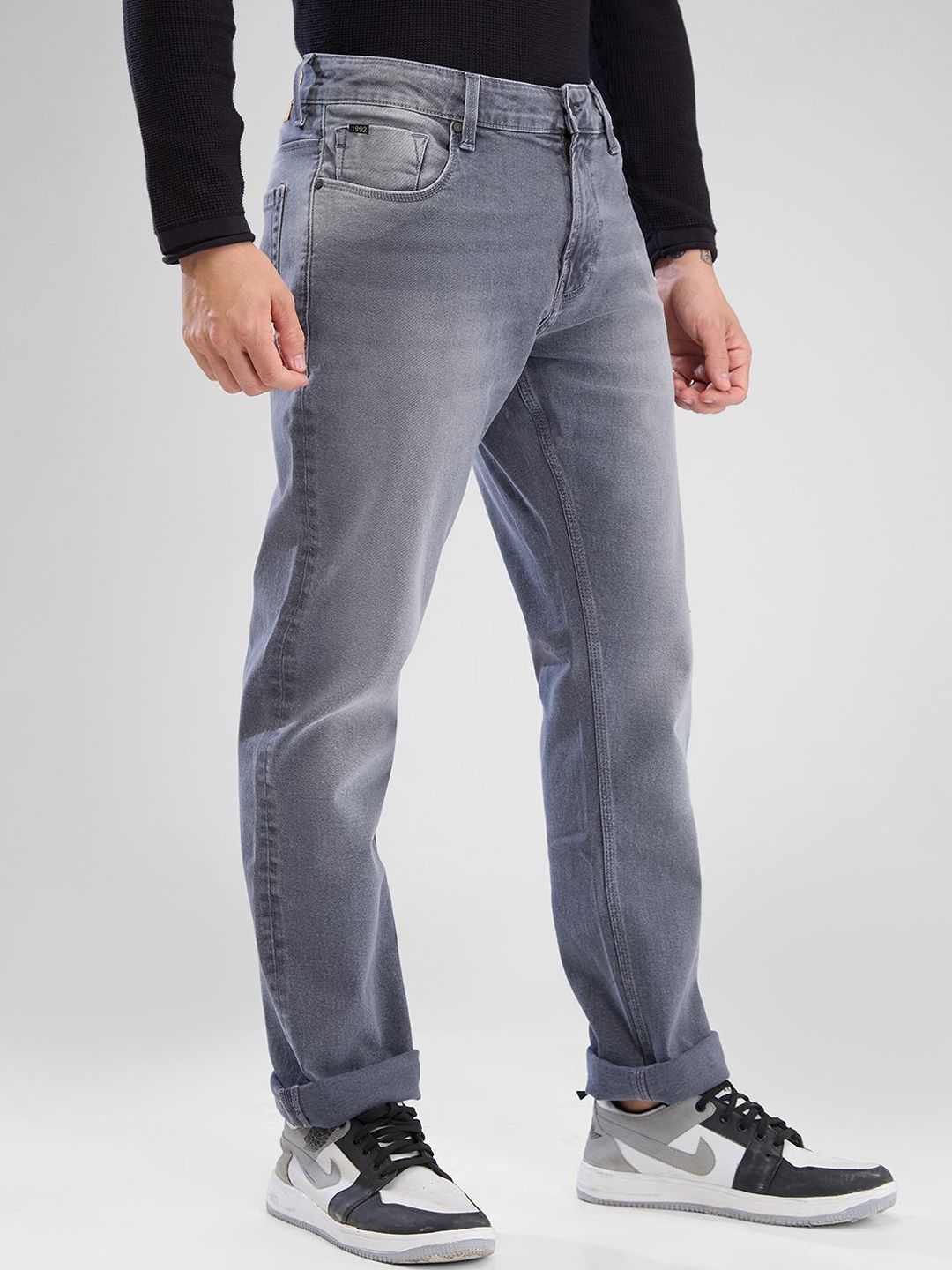 SPYKAR Men Heavy Fade Mid Rise Stretchable Jeans
