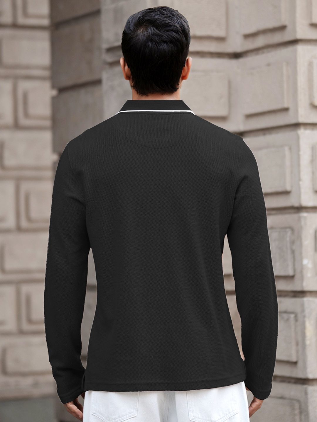 Powerlook Men Polo Collar T-shirt