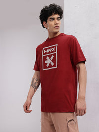 HRX by Hrithik Roshan Men Brand Logo Printed Training T-shirt