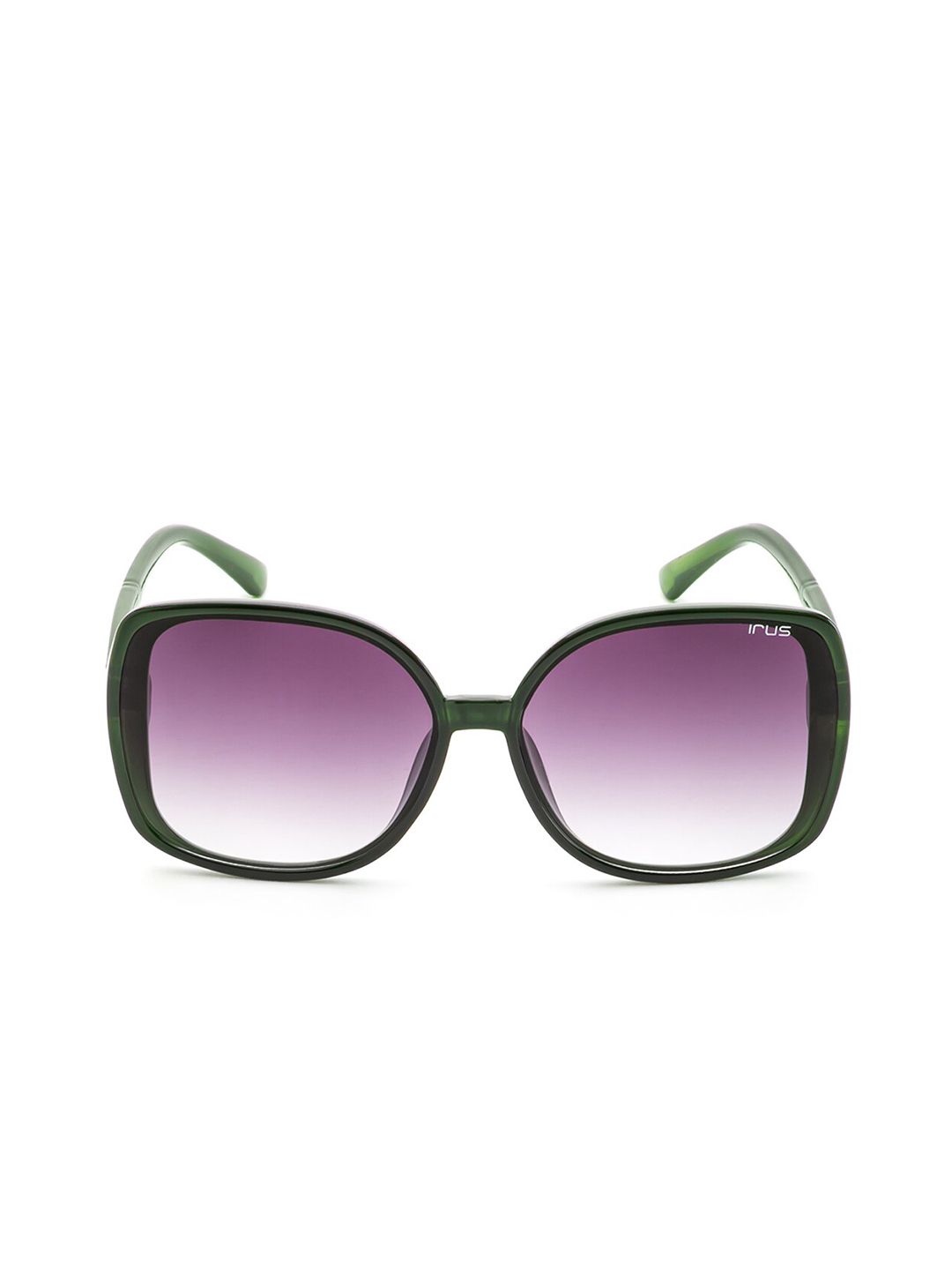 IRUS by IDEE Women Square Sunglasses with UV Protected Lens IRS1213C4SG