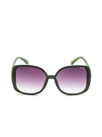 IRUS by IDEE Women Square Sunglasses with UV Protected Lens IRS1213C4SG