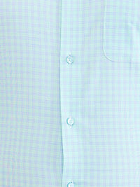 Raymond Checked Pure Cotton Contemporary Fit Shirt
