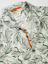 Thomas Scott Men Premium Tropical Printed Spread Collar Casual Shirt