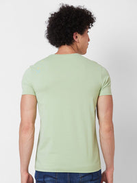 SPYKAR Men Typography Printed Cotton Slim Fit T-shirt