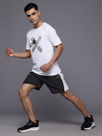 HRX by Hrithik Roshan Men Colorblocked Detail Shorts