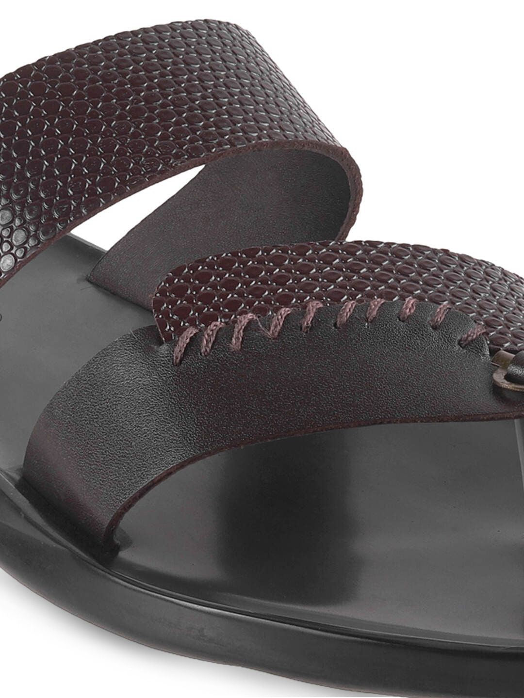 Metro Men Leather Comfort Sandals