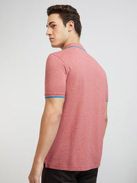 Park Avenue Cotton Rich Polo Collar Slim Fit T-shirt