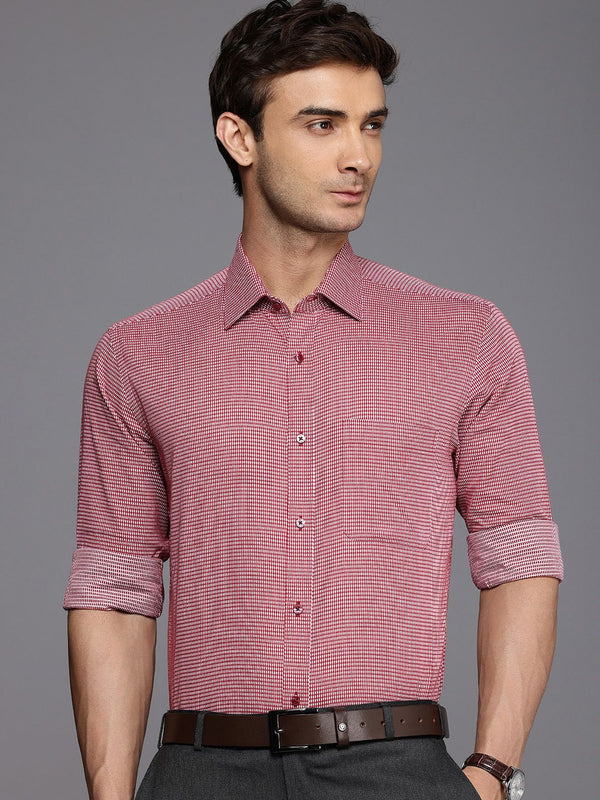 Raymond Slim Fit Opaque Cotton Formal Shirt