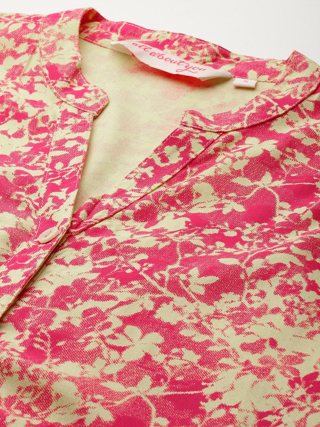 all about you Floral Woven Design A-Line Kurti
