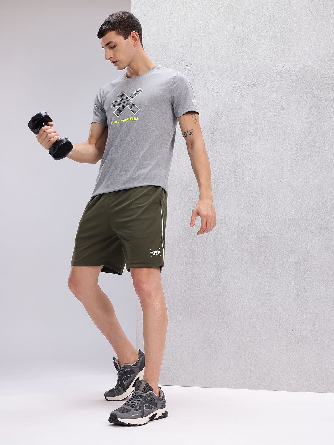HRX by Hrithik Roshan Men Rapid-Dry Training Shorts