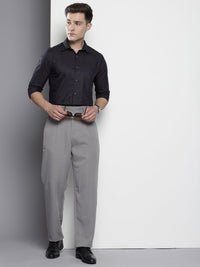 The Indian Garage Co. X Luxe Slim Fit Self Checked Formal Shirt