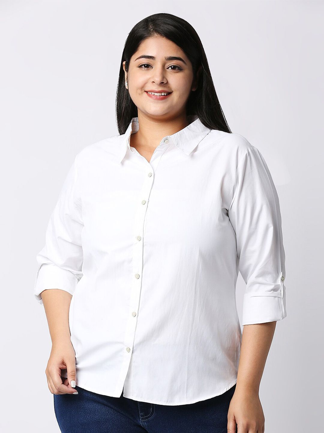 Style Quotient Plus Size Regular Formal Shirt