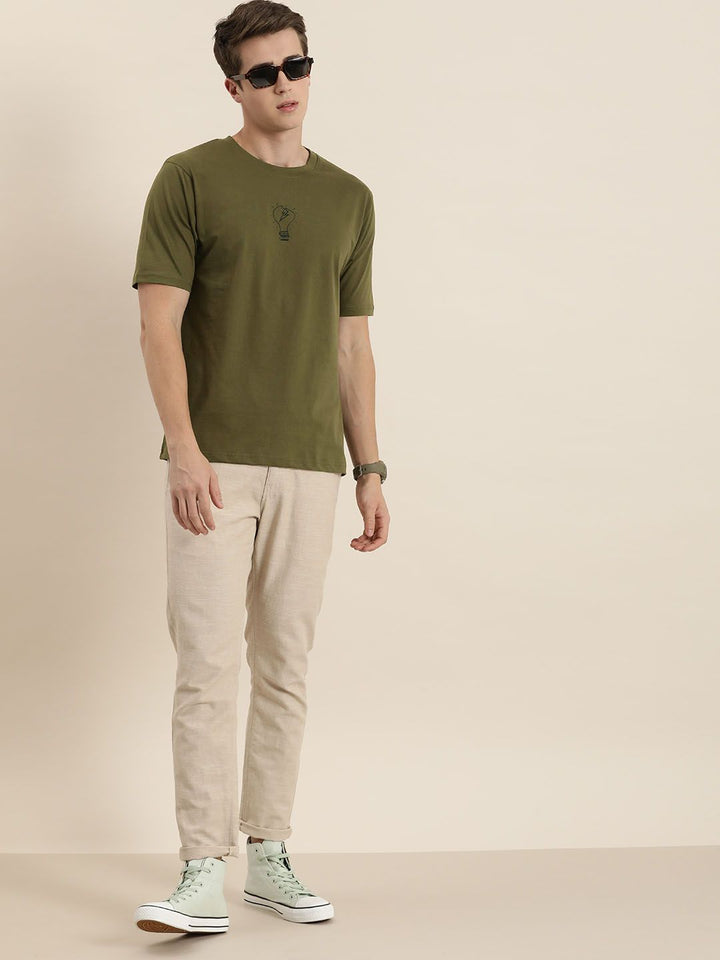 Difference of Opinion Printed Pure Cotton Oversized T-shirt