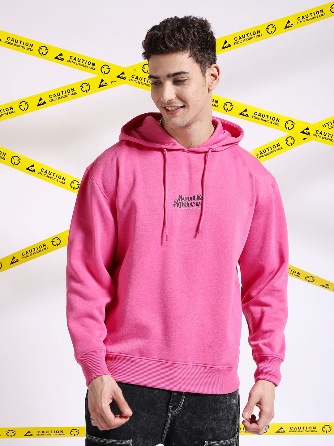 The Indian Garage Co Graphic Printed Hooded Pullover