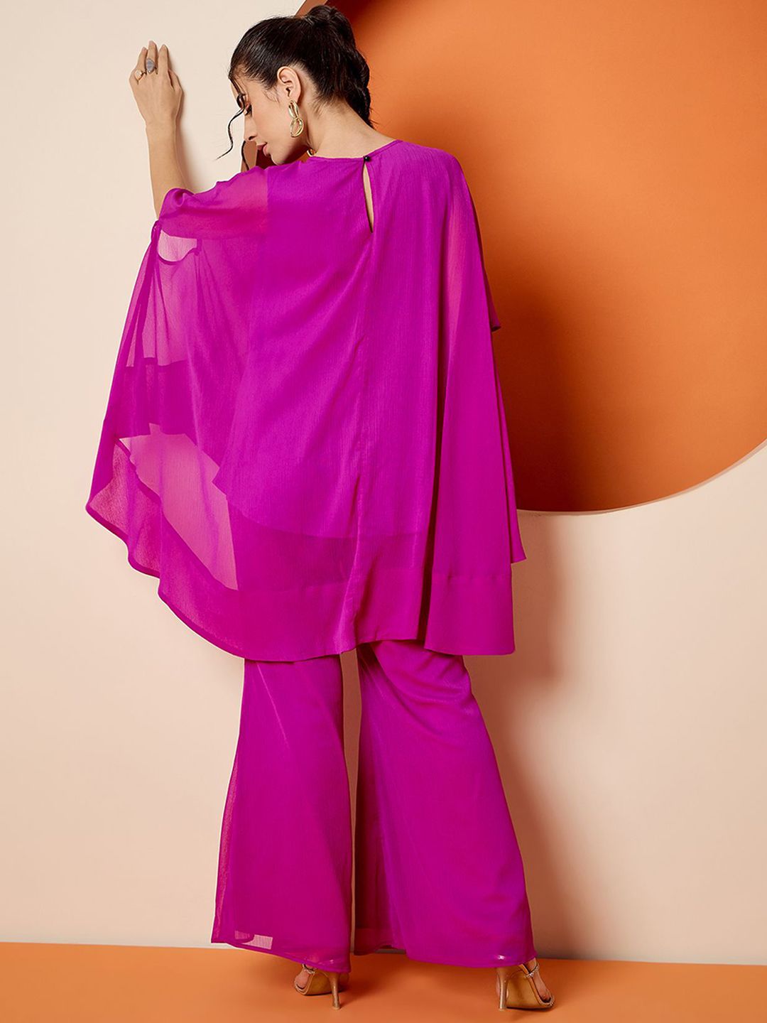 Antheaa Embellished Top With Trousers