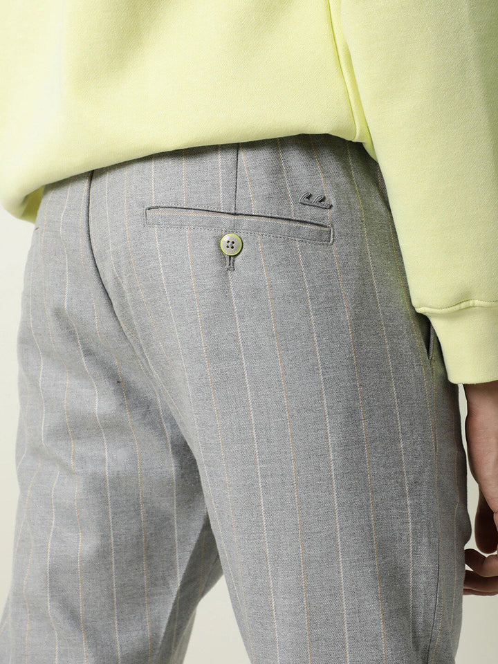 RARE RABBIT Men Slim Fit Trousers