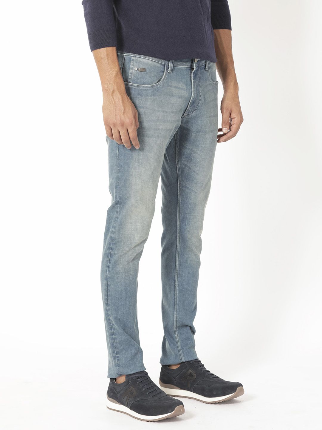 RARE RABBIT Men Grimm Slim Fit Cotton Jeans