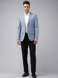 Park Avenue Notched Lapel Single Breasted Slim Fit Formal Blazer