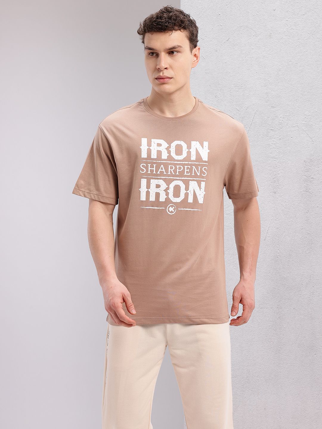 HRX by Hrithik Roshan Men Typography Printed Training T-shirt