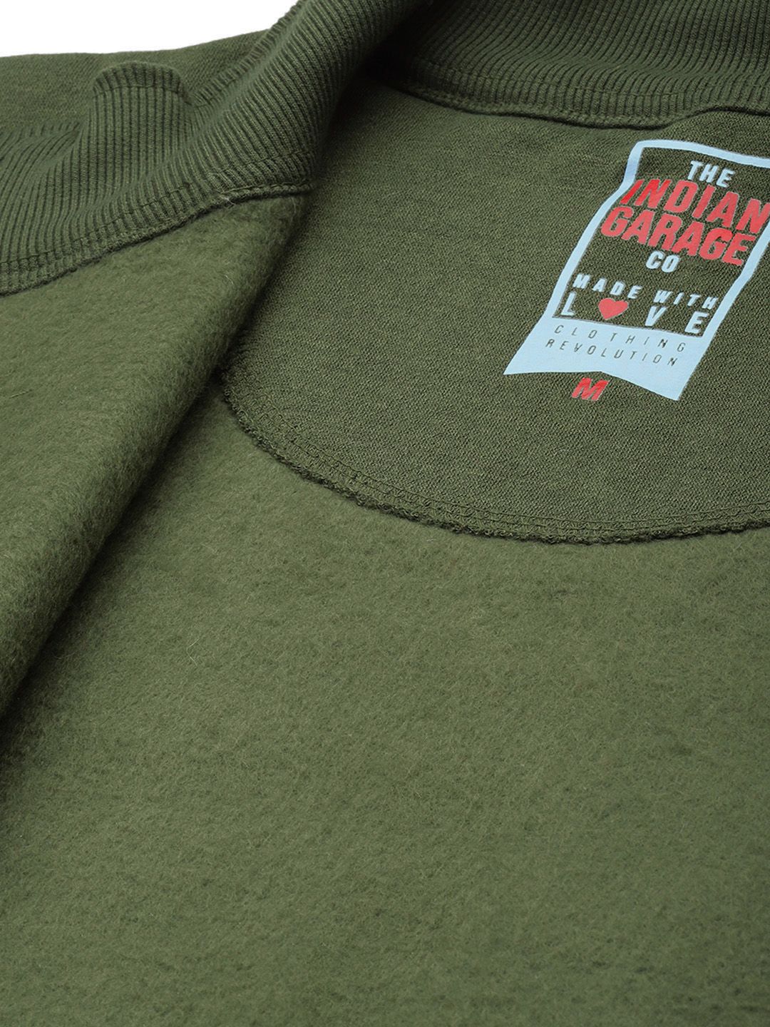 The Indian Garage Co Men Sweatshirt with Printed Detail