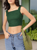 DressBerry City Chic Fitted Crop Top