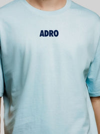 ADRO Men Printed V-Neck T-shirt