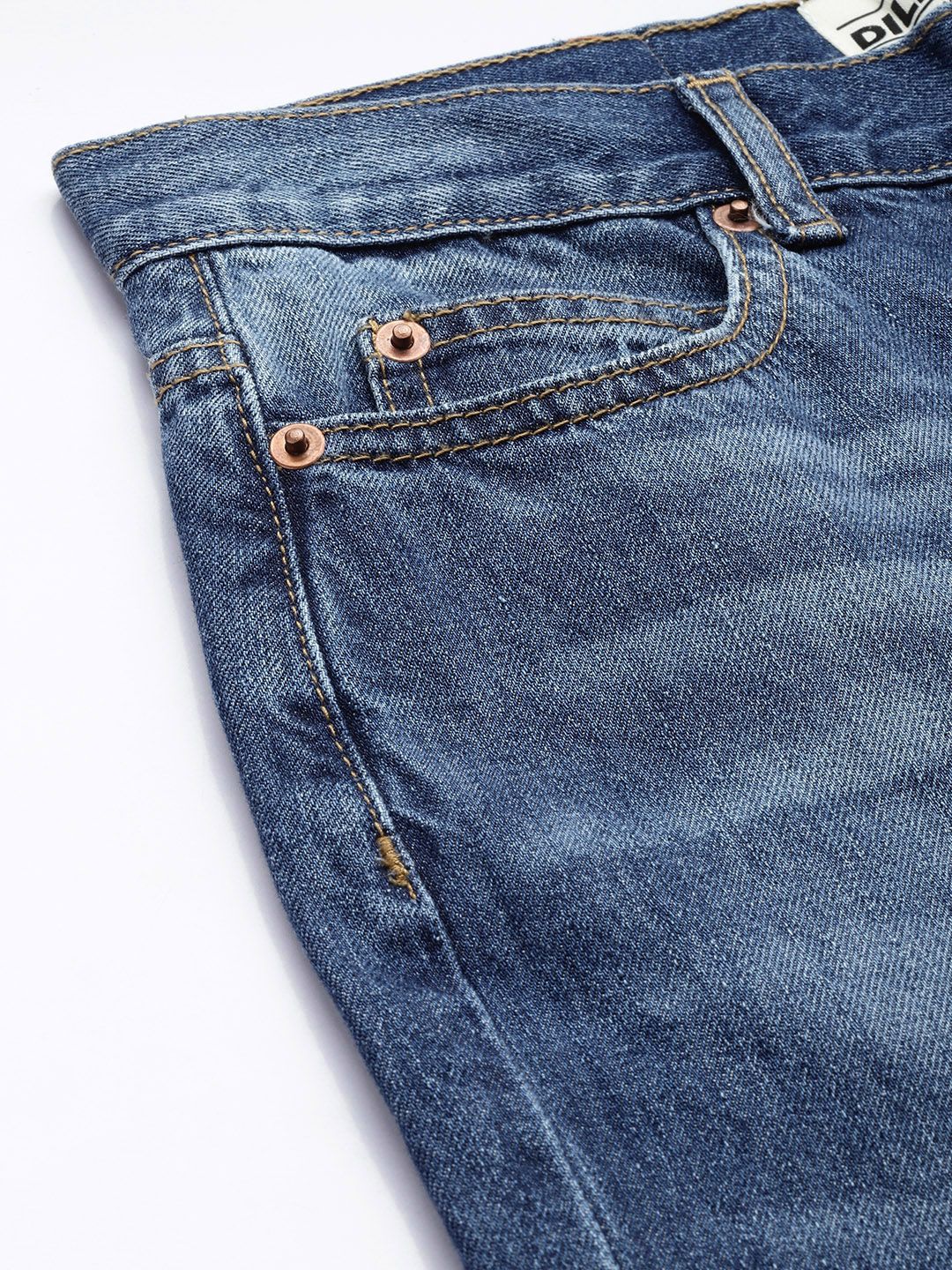 DILLINGER Loose Relaxed Fit Light Fade Jeans