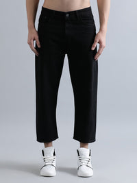 Bene Kleed Men Loose Fit Pure Cotton Printed Cropped Jeans