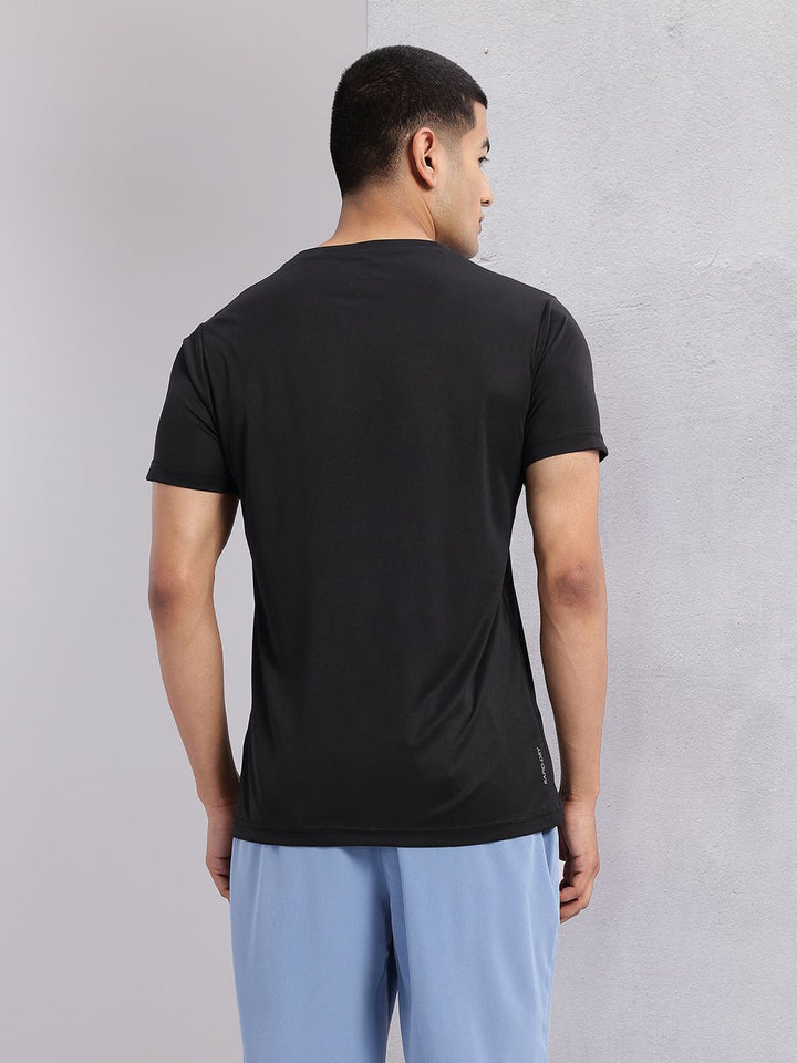 HRX by Hrithik Roshan Brand Logo Printed Rapid-Dry Training T-shirt