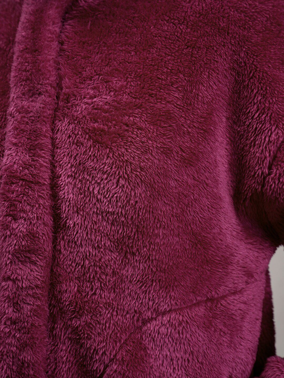Tokyo Talkies Maroon Oversized Tailored Jacket