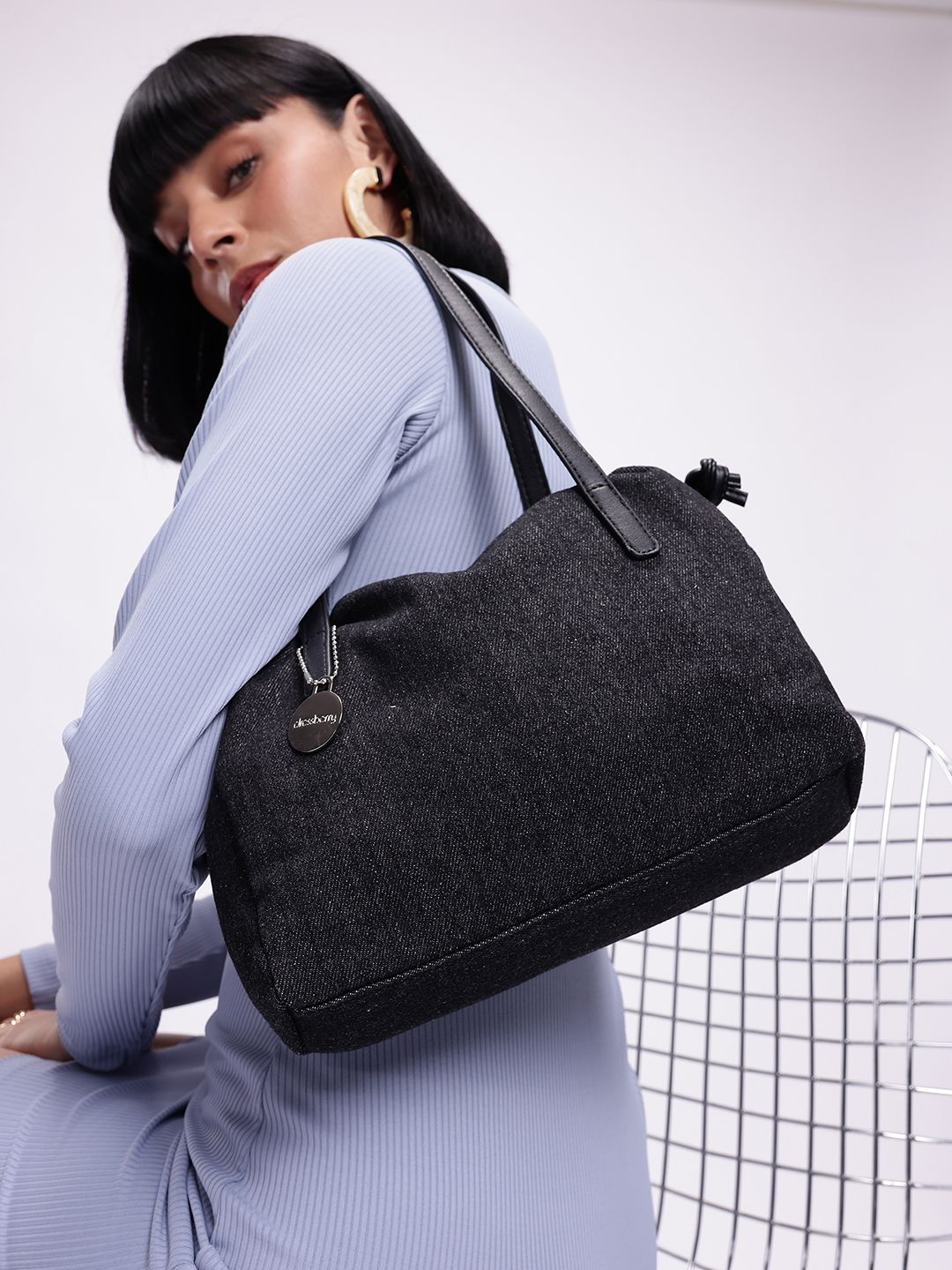 DressBerry Structured Shoulder Bag