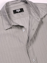 Thomas Scott Men Classic Slim Fit Opaque Casual Shirt