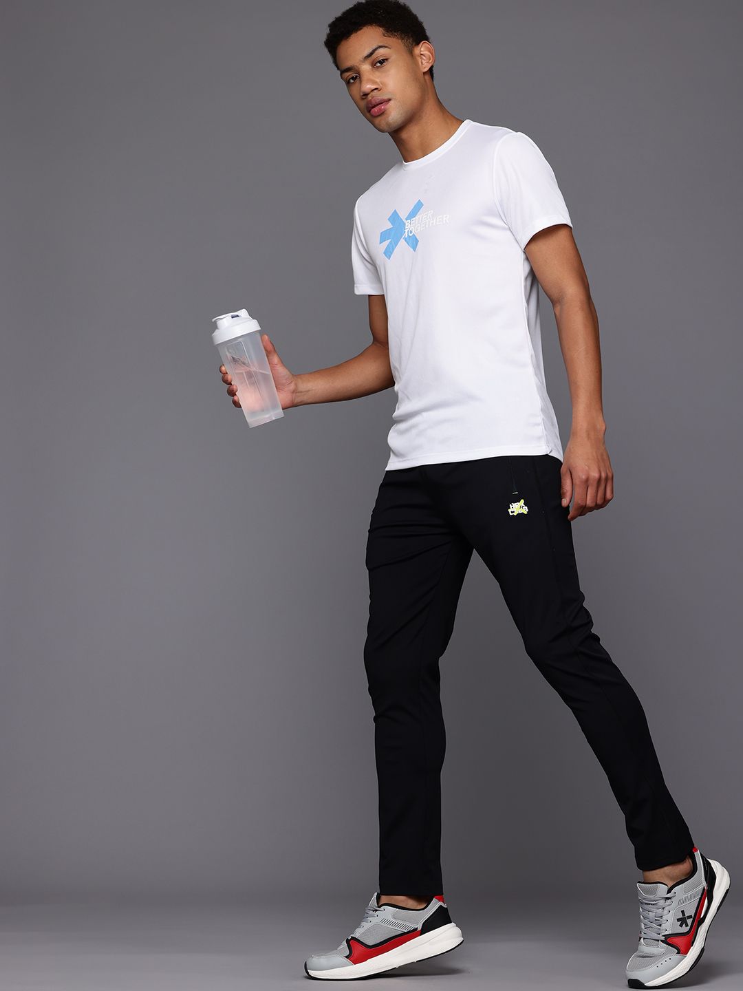 HRX by Hrithik Roshan Brand Logo Printed Running T-shirt