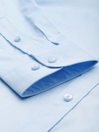 Raymond Pure Cotton Slim Fit Solid Formal Shirt