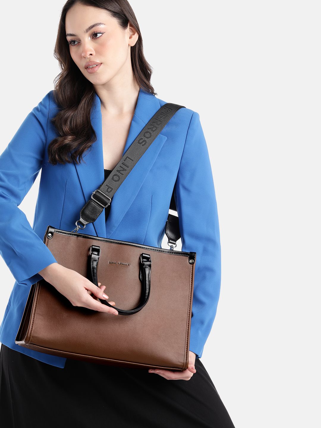 Lino Perros Oversized Structured Handheld Bag