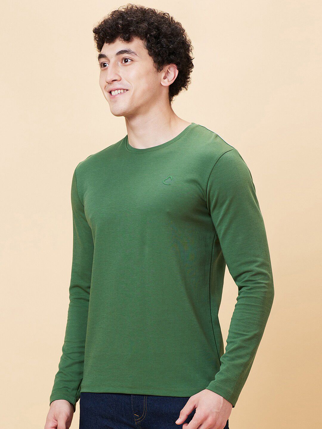 Being Human Round Neck Cotton T-shirt