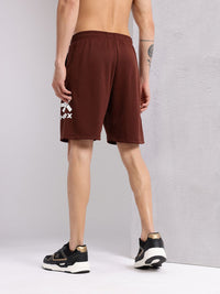 HRX by Hrithik Roshan Men Brand Logo Print Rapid-dry Training Shorts