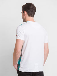 Being Human Men White Printed Cotton  T-shirt