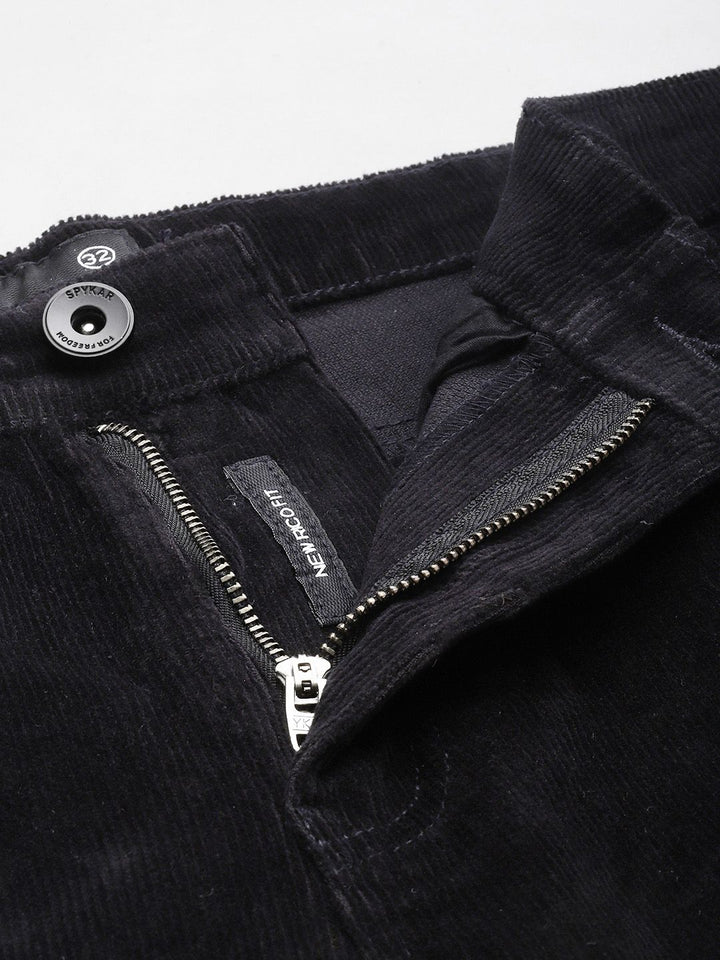 SPYKAR Men Corduroy Chinos Trousers