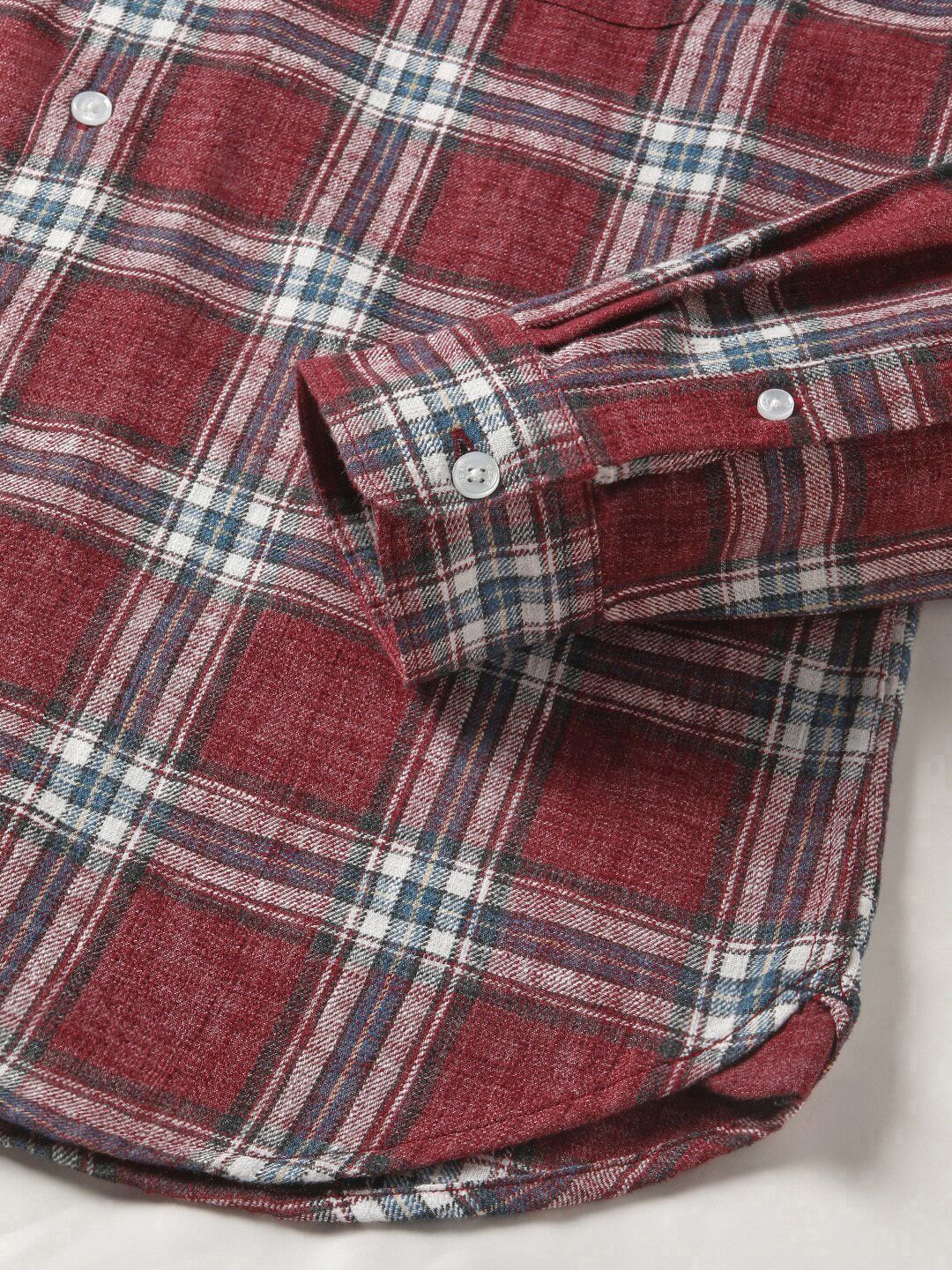 THE BEAR HOUSE Men Checked Slim Fit Button-Down Collar Casual Shirt