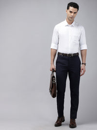Park Avenue Slim Fit Opaque Micro Ditsy Printed Formal Shirt